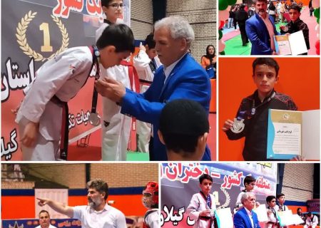 تکواندوکار سلماسی نایب قهرمان مسابقات تکواندو منطقه یک کشور شد