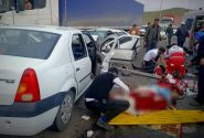 2 فوتی و 5 مصدوم در تصادف خونین محور سلماس خوی