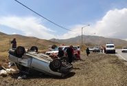 سه حادثه در کمتر از ۴ ساعت در محور ارومیه _ سلماس ۱۰ مصدوم برجا گذاشت