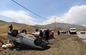 سه حادثه در کمتر از ۴ ساعت در محور ارومیه _ سلماس ۱۰ مصدوم برجا گذاشت