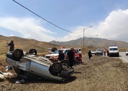 سه حادثه در کمتر از ۴ ساعت در محور ارومیه _ سلماس ۱۰ مصدوم برجا گذاشت