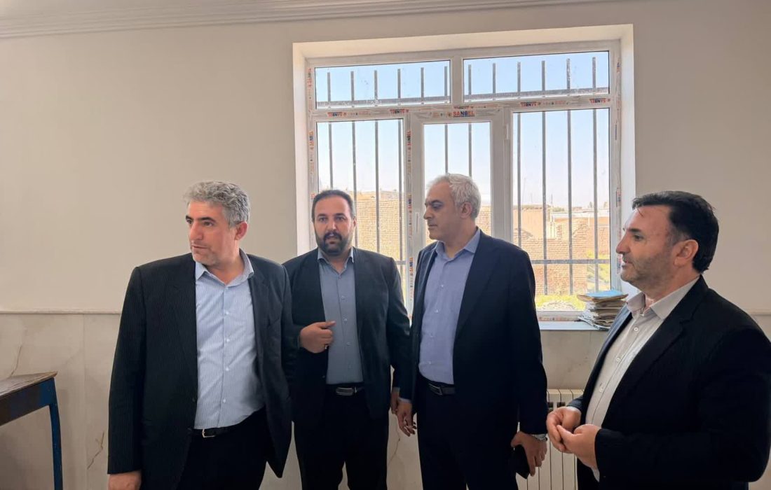 بازدید سرپرست اداره‌کل نوسازی مدارس آذربایجان‌غربی از پروژه‌های خیرساز سلماس